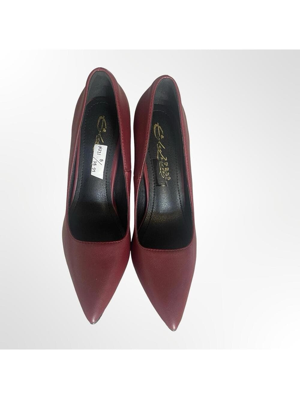 Women's Pointed Toe Pumps in Burgundy size 8