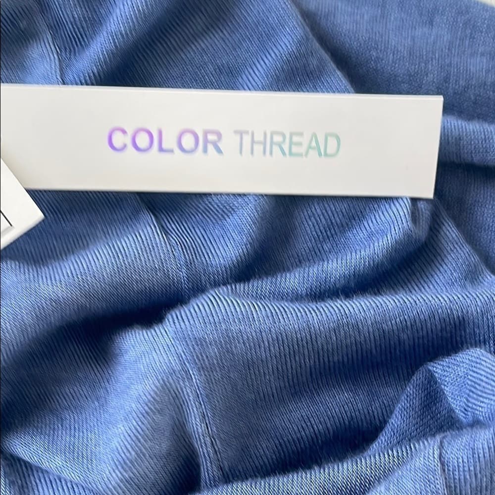 2 Pack Blue Color Thread Soft and Airy Yoga Tank Top - NWT size S,M, L