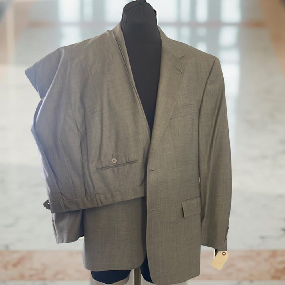 Hart Shaffner Marx Men's Light Olive Suit Blazer