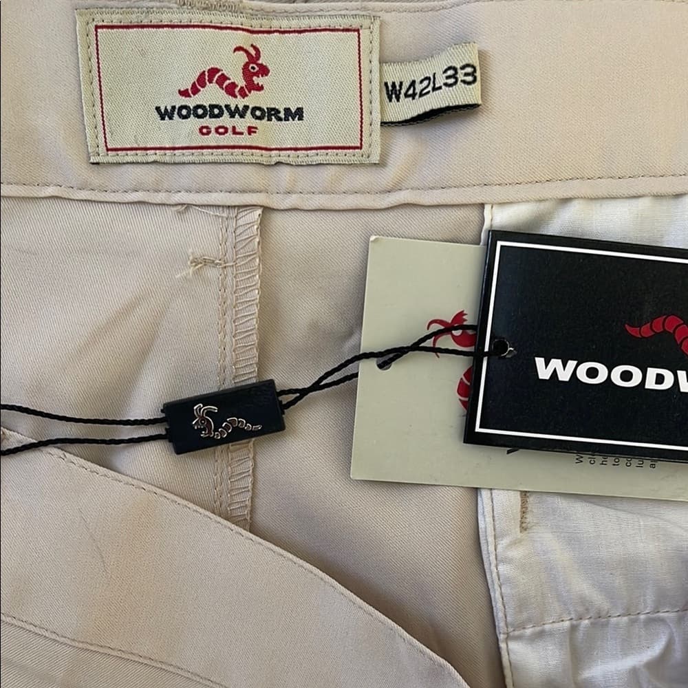 Woodworm Performance Men's Golf Pants size 42x33 - NWT