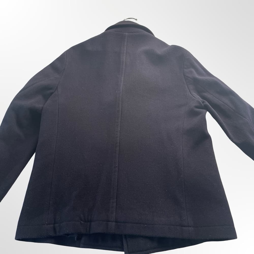 Gap Men's Black / Very dark Navy Peacoat in Size L