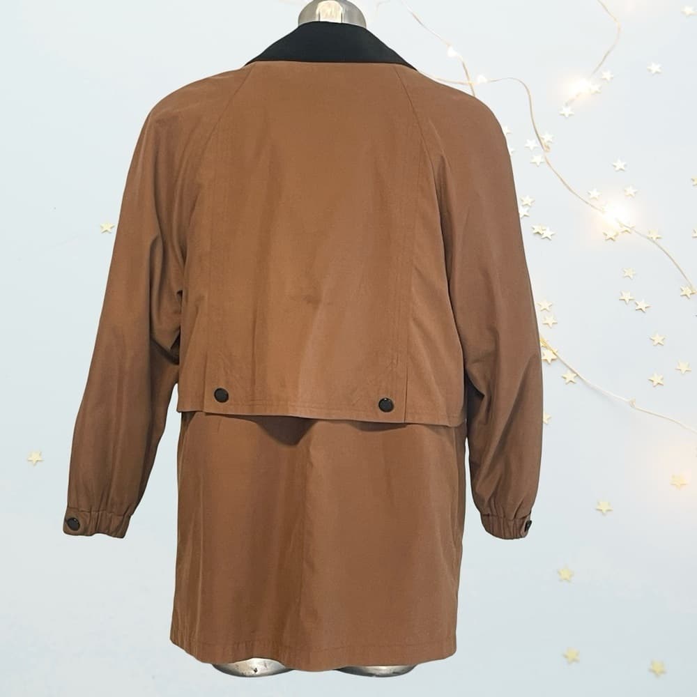Jacqueline Ferrar Tan and Black Women's winter coat -XL size