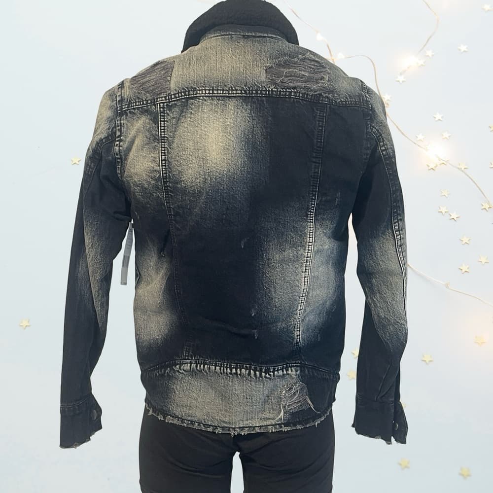 Jordan Craig Men's Black Denim Winter Jacket size S - NWT