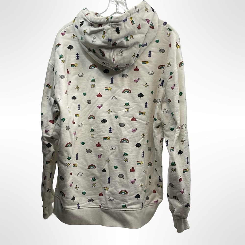 GUESS friendswithyou Graphic Hoodie size L NWOT