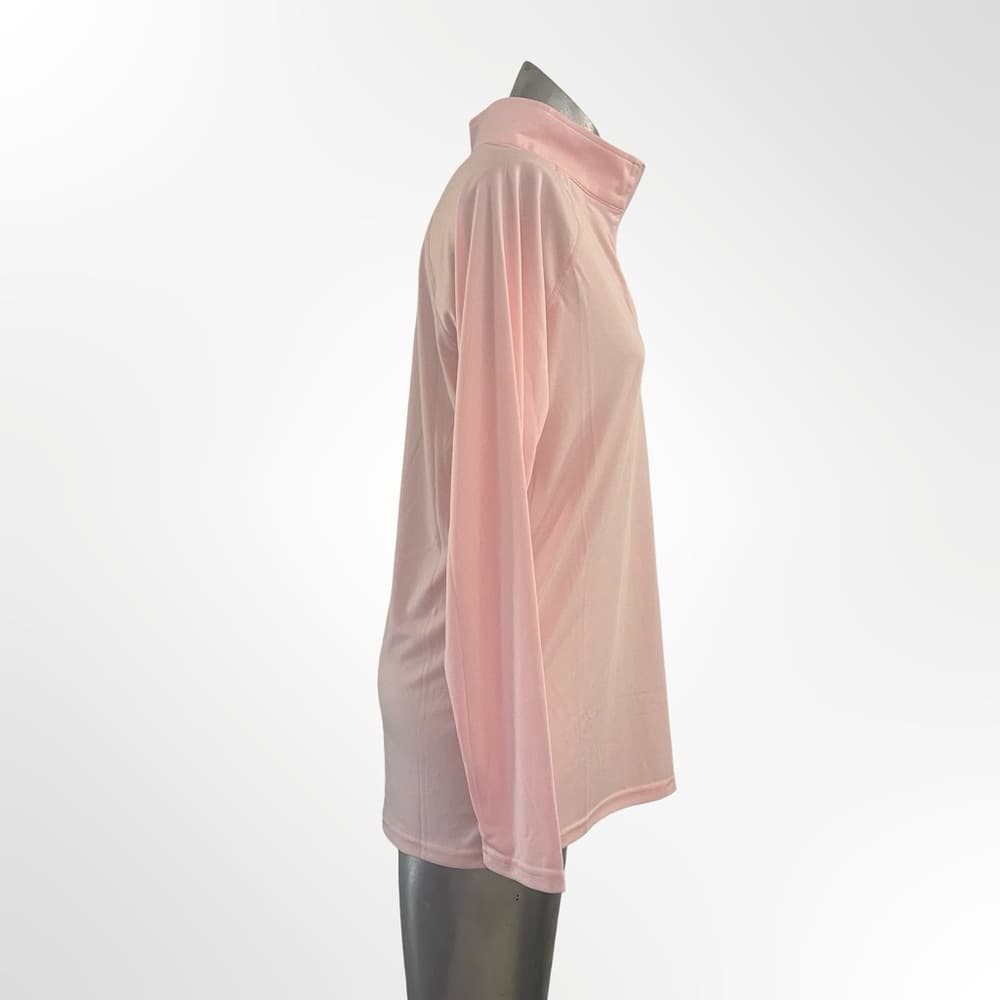 Women's Pink Sporty Long Sleeve Top