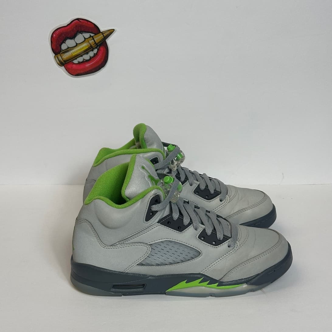 Air Jordan 5 Retro Green Bean 2006 Size 7Y Damaged Box No Insoles