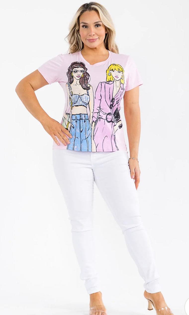 It Girl Energy Graphic Tee - XL