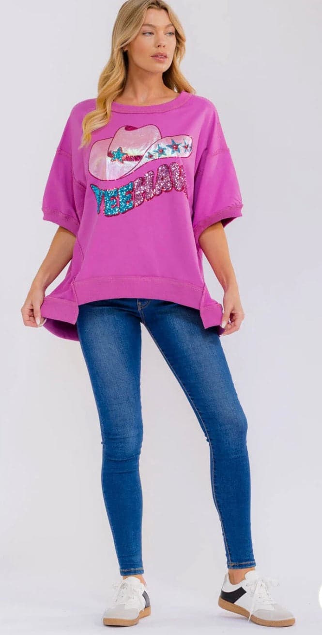 Rodeo Glam Pullover - Medium