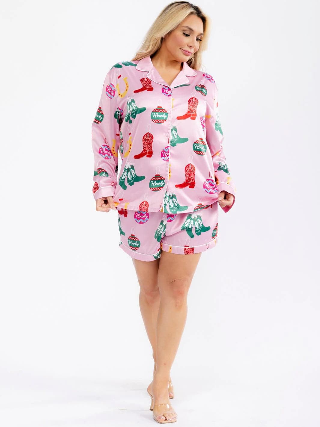 I Knew It, I Knew You Silk Lounge Set - 1X
