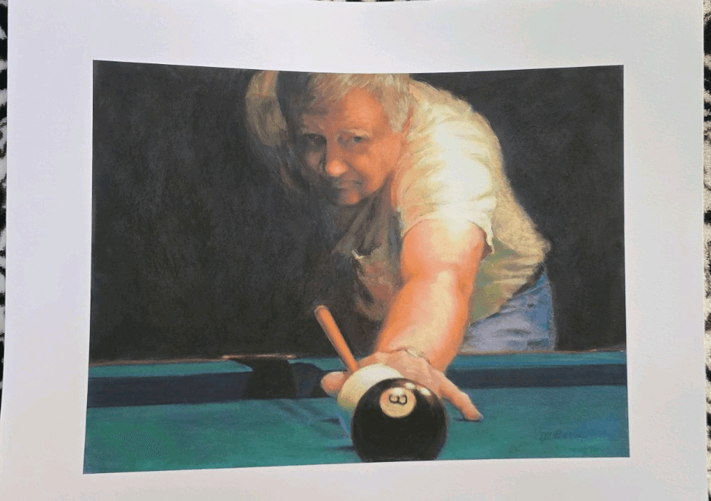 JoAnn Pearce Giclée Print Lot Limited Edition Numbered 2015 Billiards