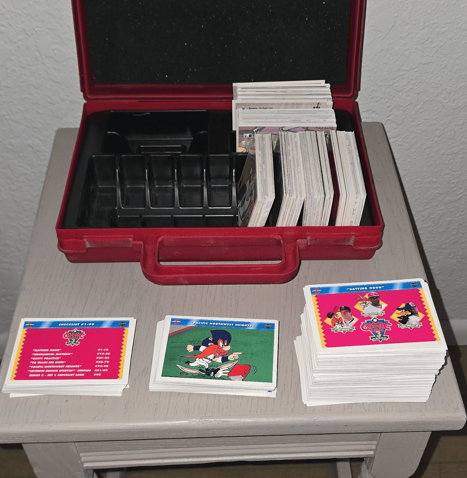 Looney Tunes Comic Ball 3 Upper Deck Trading Card Lot