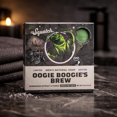 Dr. Squatch Disney/Nightmare Oogie Boogie’s Brew Ltd Edition Men’s Natural Soap!