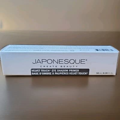 JAPONESQUE Velvet Touch Eye Shadow Primer 10mL Long Lasting Crease Free NIB New!