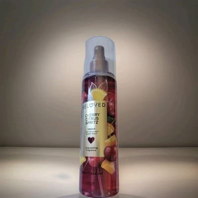 Beloved Cherry Citrus Spritz Body Mist 8oz Vegan Fine Fragrance Spray NEW Disc*