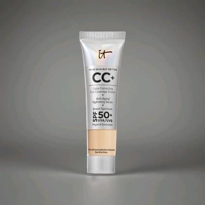 IT Cosmetics CC+ Cream Light SPF 50 Color Correcting Anti Aging Exp 09/2026 NEW!