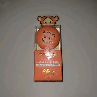 The Crème Shop Disney Winnie The Pooh Tigger Mango Peach Lip Balm Macaron NEW!!!