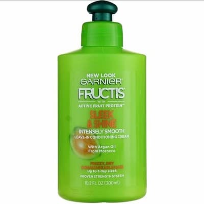 Garnier Fructis Sleek & Shine Leave In Conditioning Cream Frizzy Hair NEW!!!