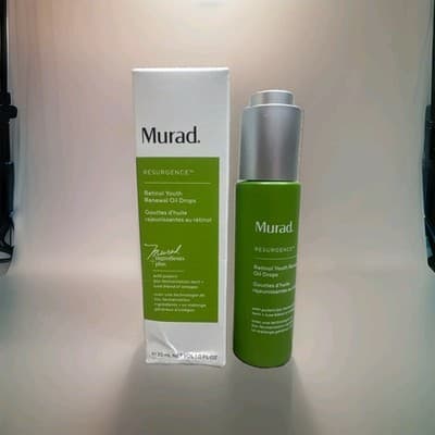 Murad Resurgence Retinol Youth Renewal Oil Drops 1oz 30mL Anti Aging NEW In Box