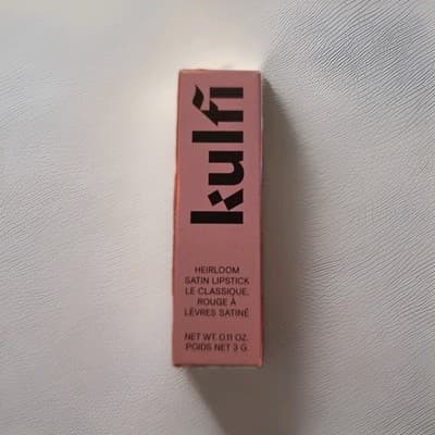 Kulfi Heirloom Satin Lipstick Ma's Misra Le Classique Rouge A 0.11oz NIB Rare!!!