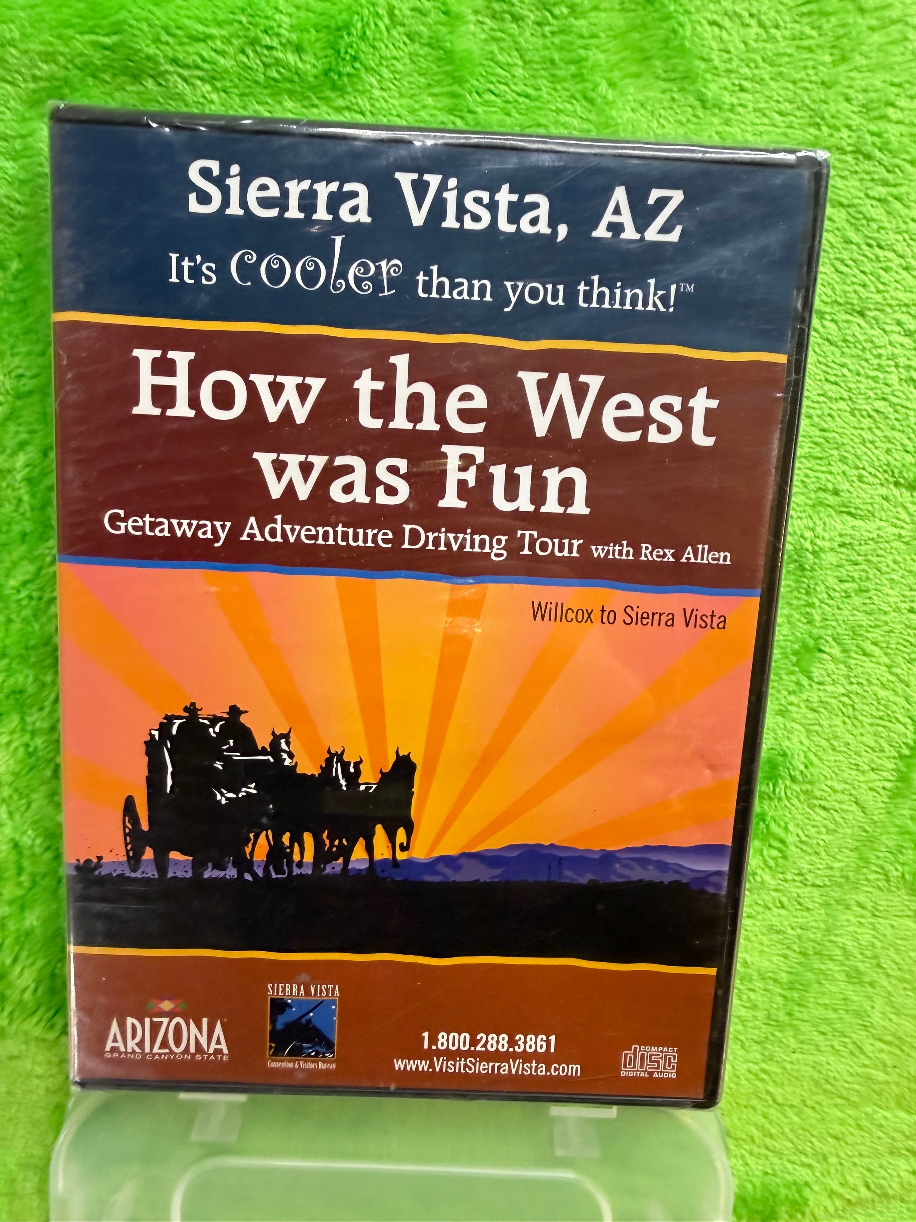 Sierra Vista AZ How the West Was Fun Driving Tour CD Rex Allen NEW SEALED