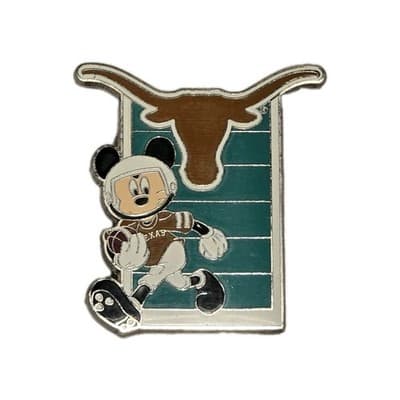 Rare 2011 Disney Mickey Mouse Texas Longhorns Pin
