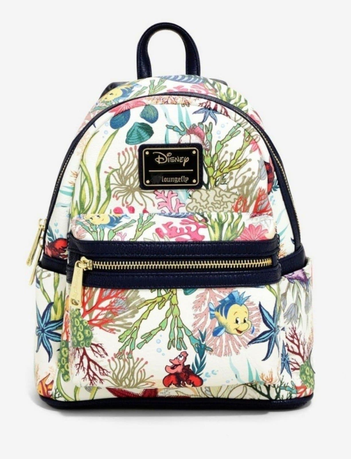 Loungefly Disney The Little Mermaid Under The Sea Mini Backpack