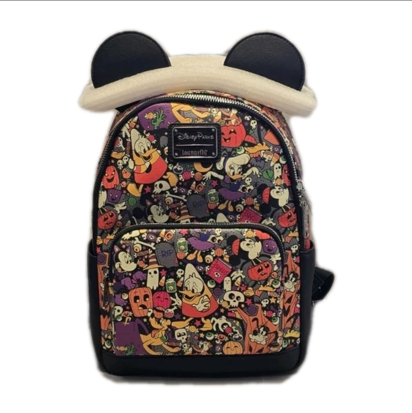 2022 Loungefly Disney Parks Mickey And Friends Halloween Mini Backpack