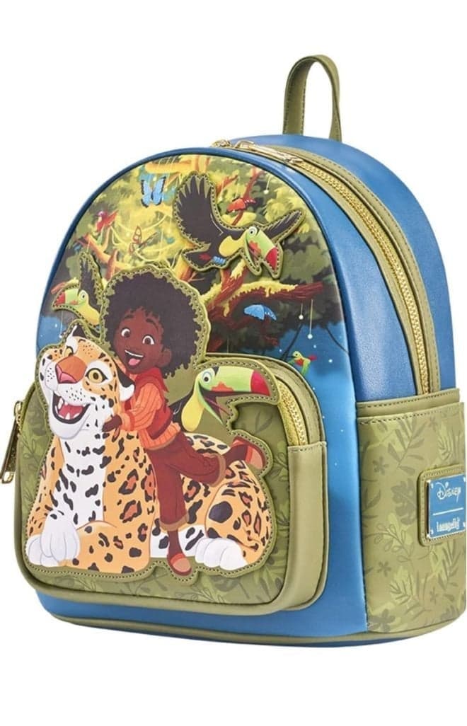 Loungefly Disney Encanto Antonio and Parce The Jaguar Backback
