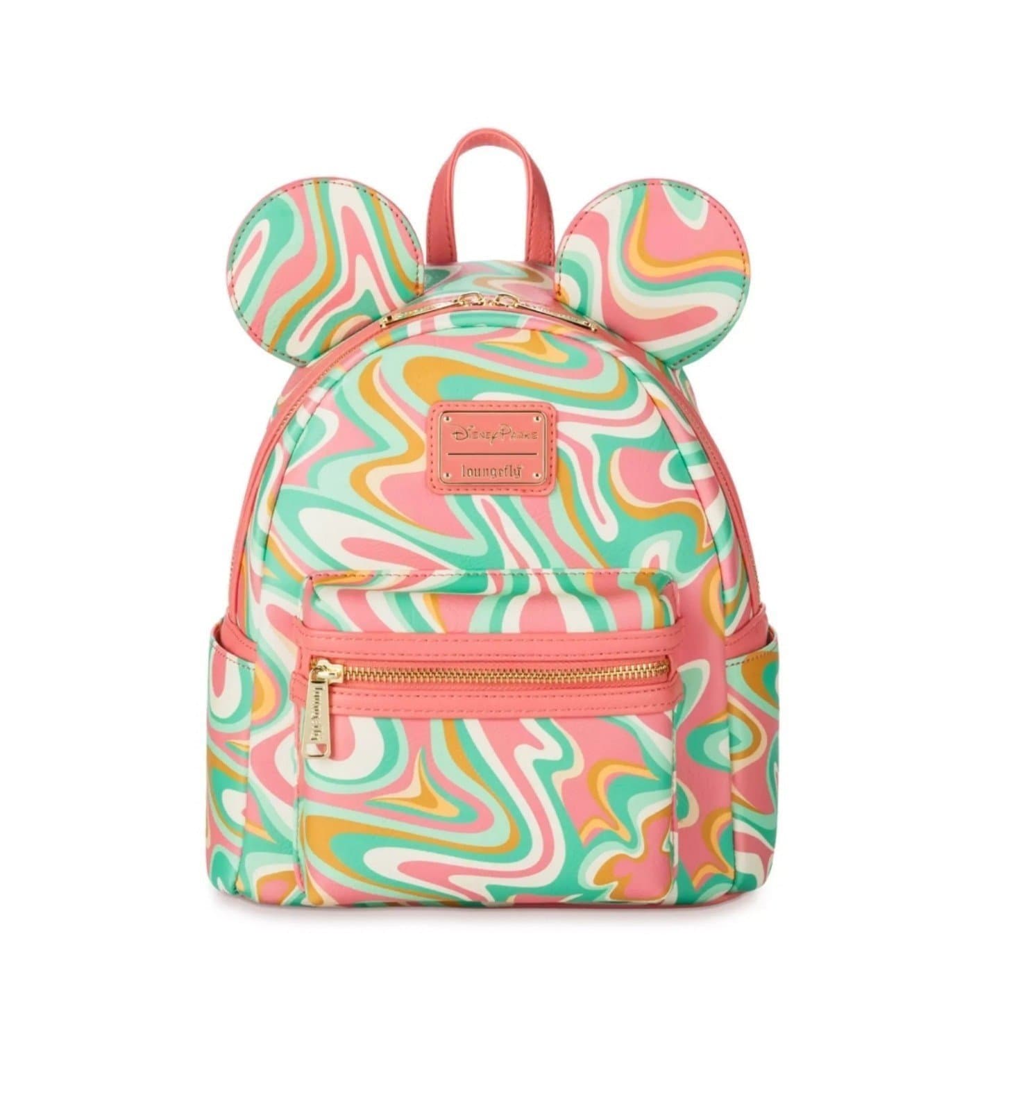 Loungefly Disney Parks Mickey Mouse Swirl Backpack