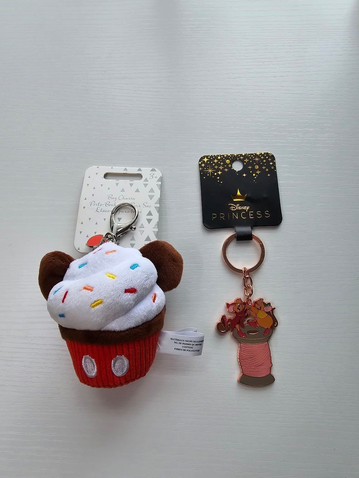 Two Disney Keychains