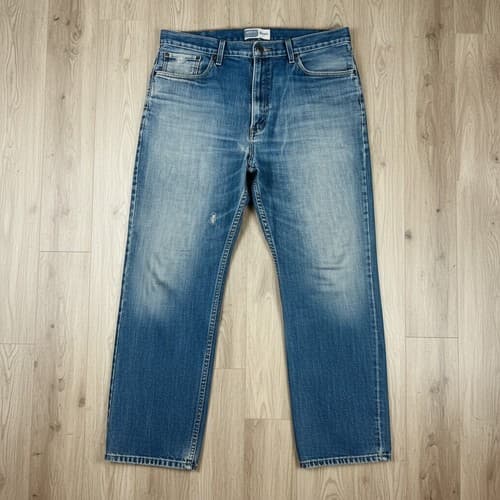 Signature by Levi Strauss & Co. Men's Relaxed Fit Straight Jeans 38x30 Blue