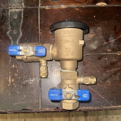 New Zurn Wilkins 720A 1" 720A Pressure Vacuum Breaker Assembly