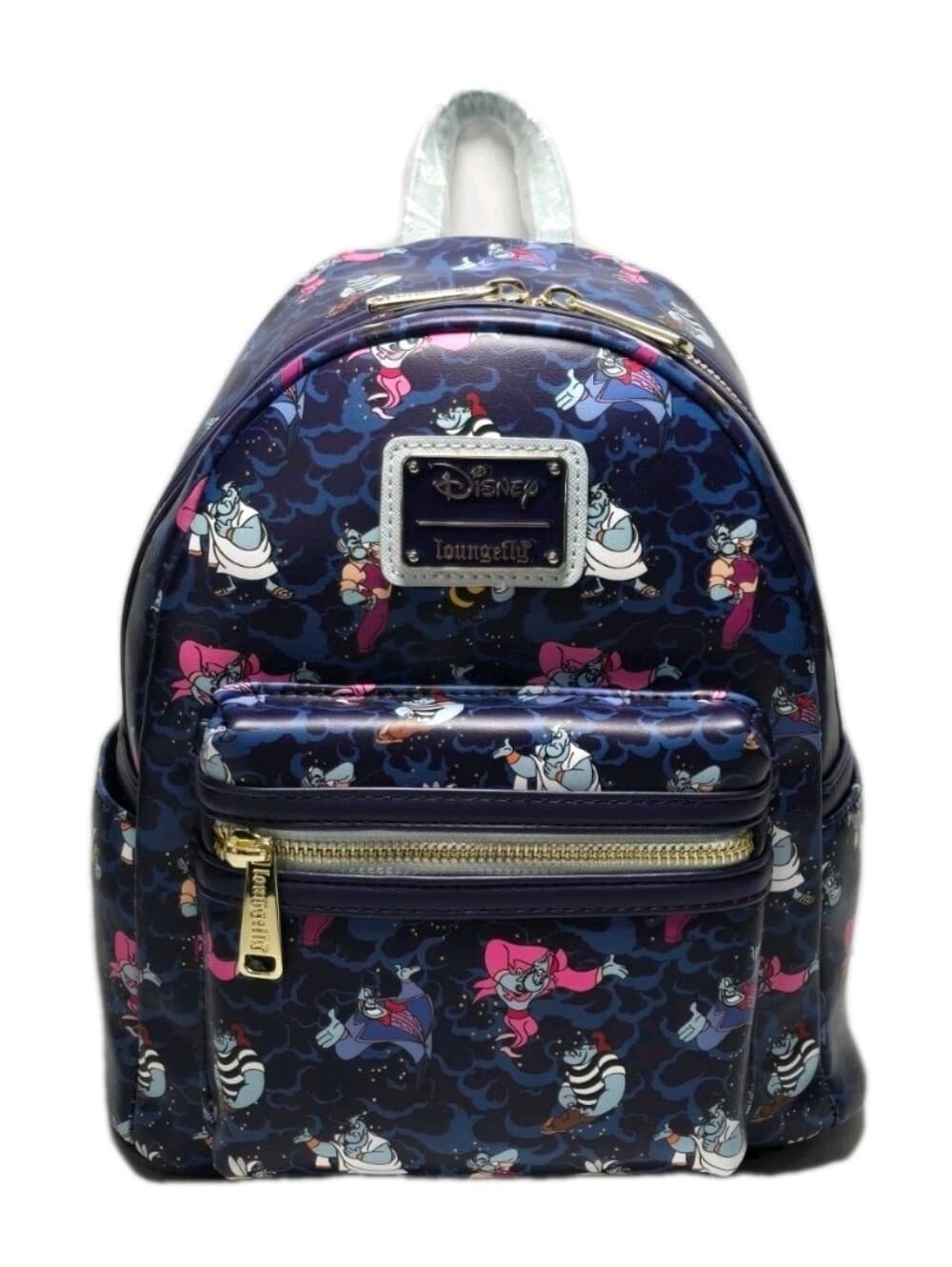 Retired Loungefly Disney Aladdin Genie Outfits Mini Backpack BoxLunch Exclusive