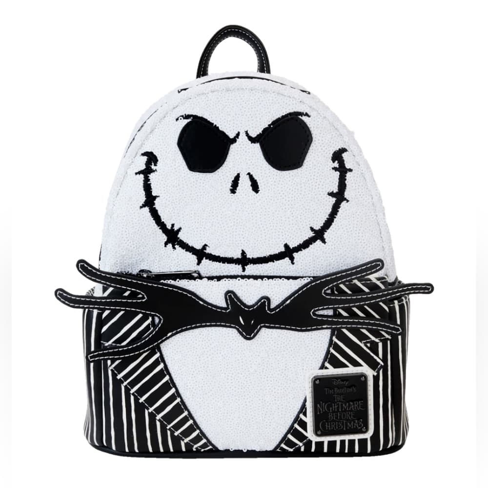 Loungefly NBC Jack Sequin Backpack