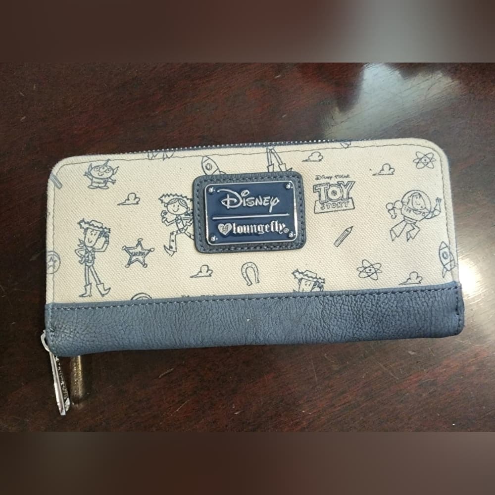 Loungefly Disney Pixar Toy Story Doodle Zip Wallet