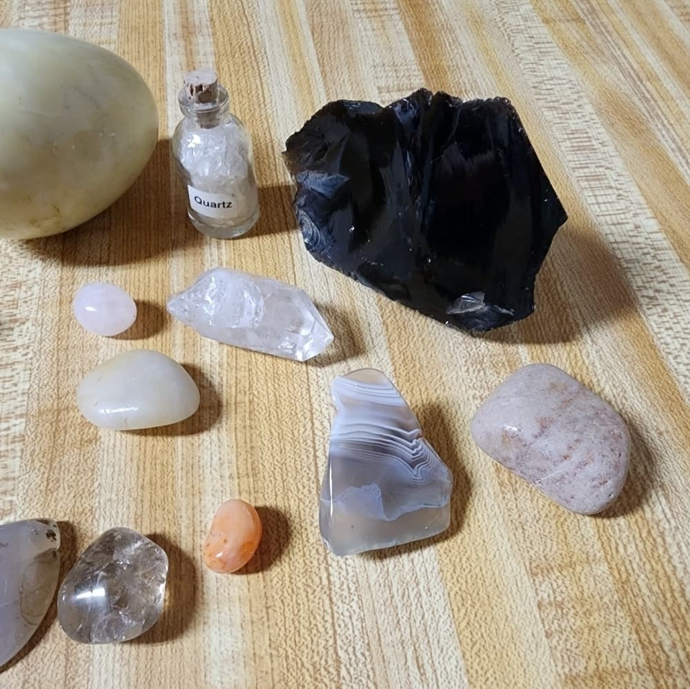 Various Crystals and Stones