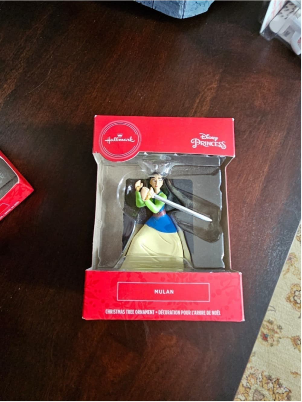 Two Hallmark Disney Ornaments
