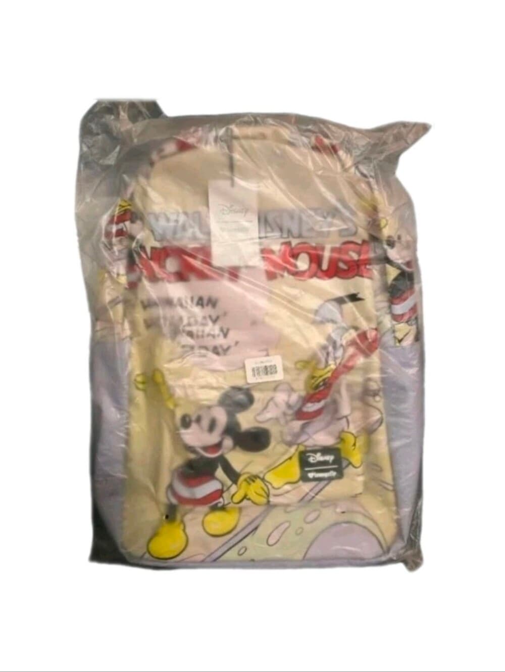 Loungefly Disney Mickey Hawaiian Holiday Nylon Backpack OG Heart Logo NWT Sealed