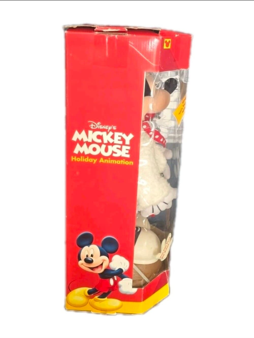 Vtg 1997 Santa's Best Minnie Mouse Let's Twist Again Animated for Parts/Repair