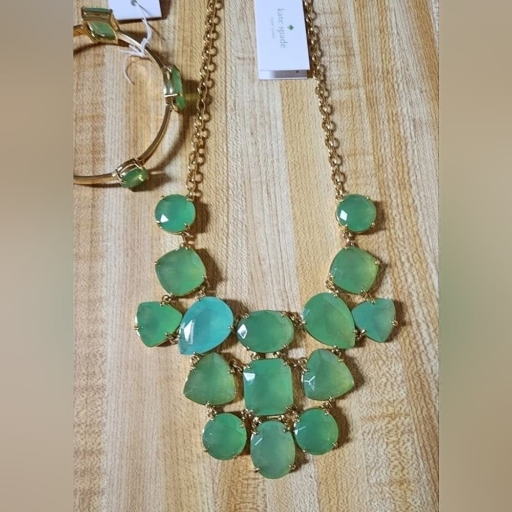 Kate Spade Vegas Jewels Beryl Necklace & Bangle