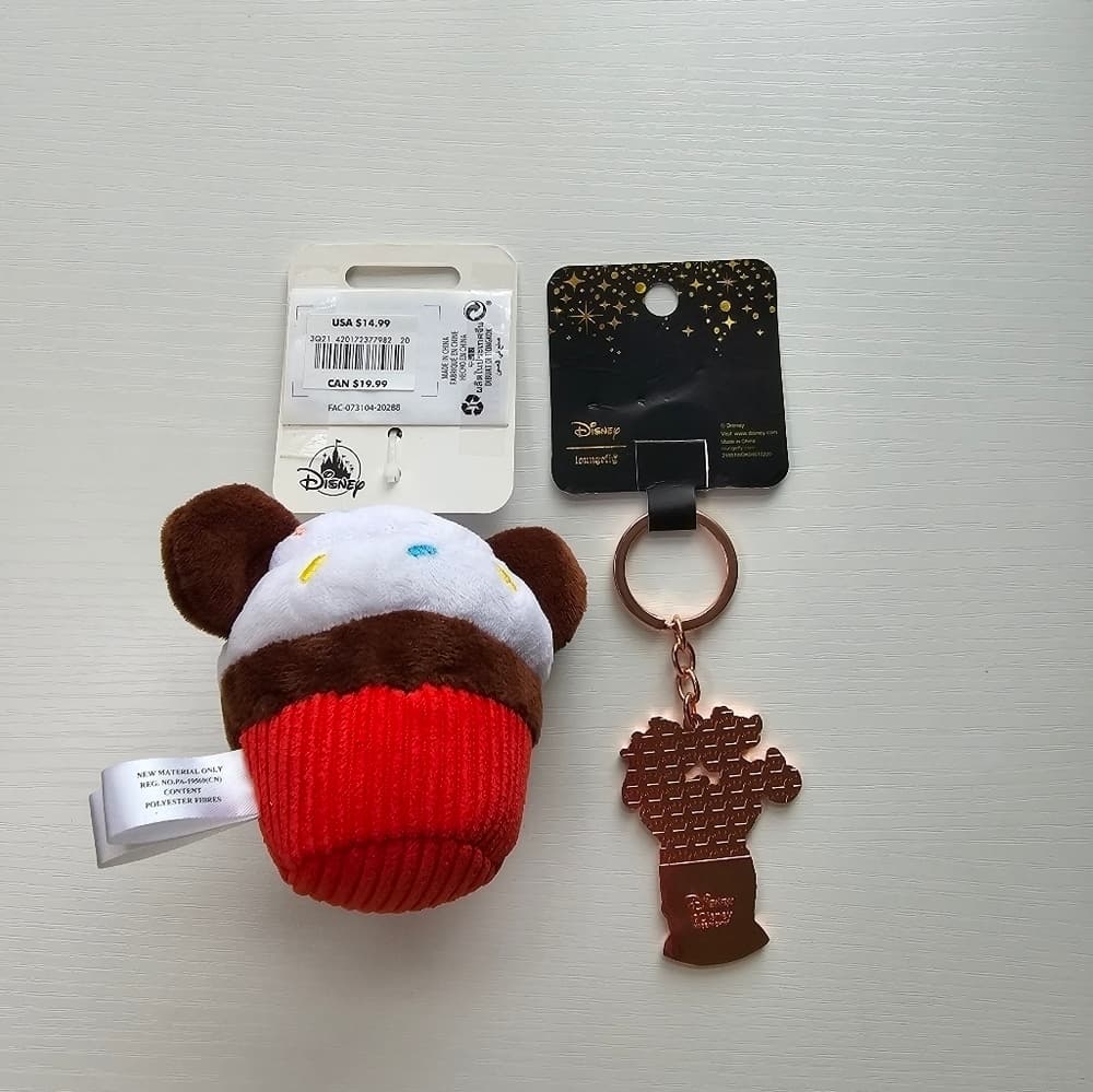Two Disney Keychains
