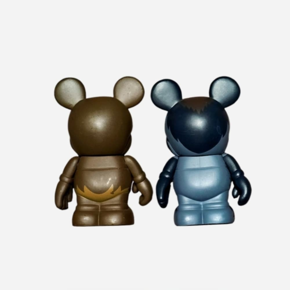 Disney Vinylmation Animal Kingdom Bear & Gorilla With Hidden Mickey 3" Figurine