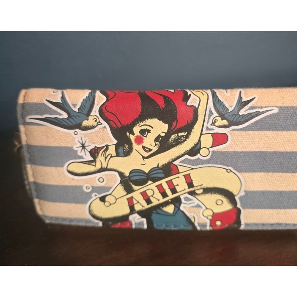 Loungefly ❤️ Logo Disney Ariel Flap Wallet