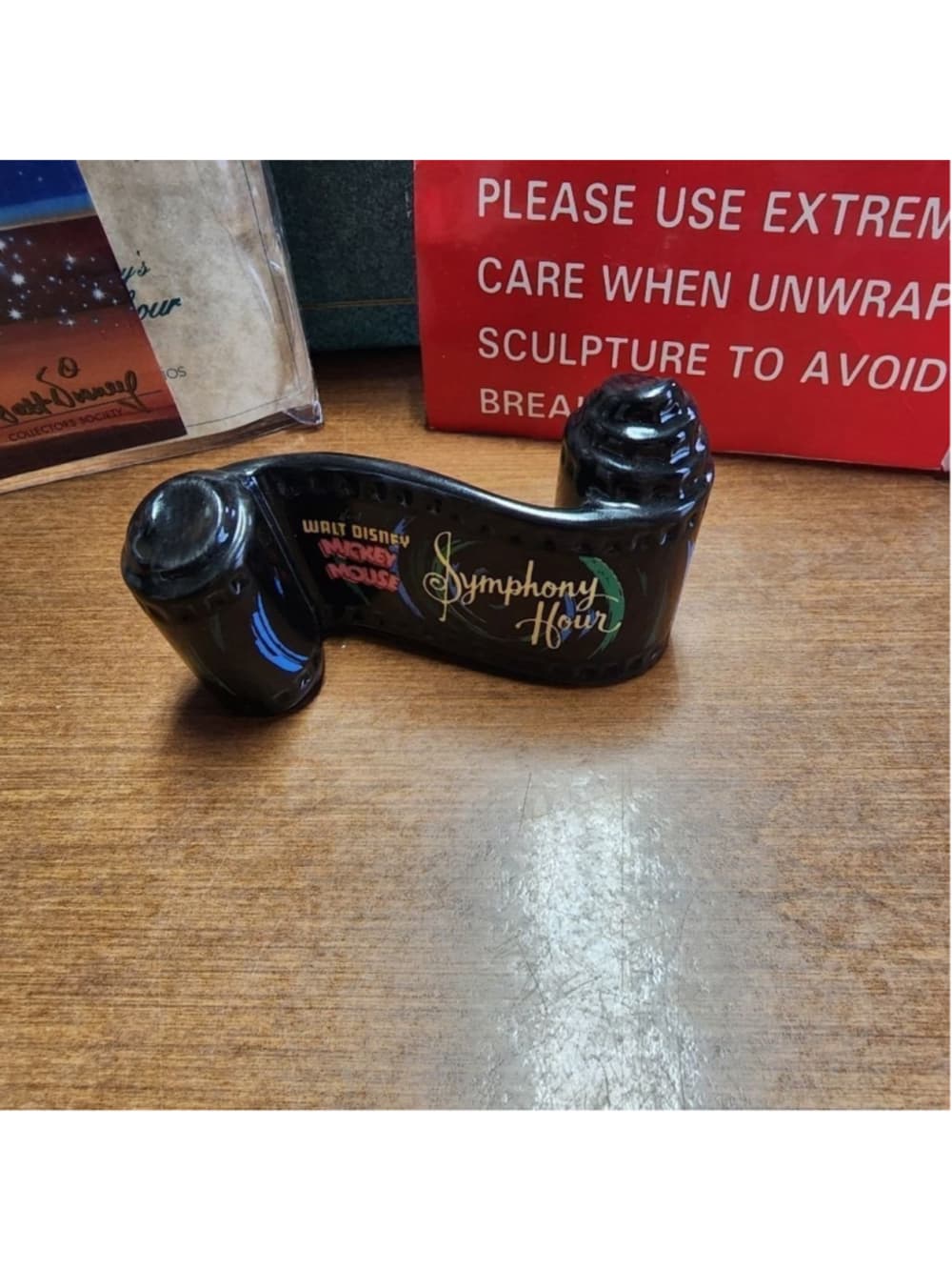 WDCC Walt Disney Classics Collection Opening Title Scroll "Symphony Hour"