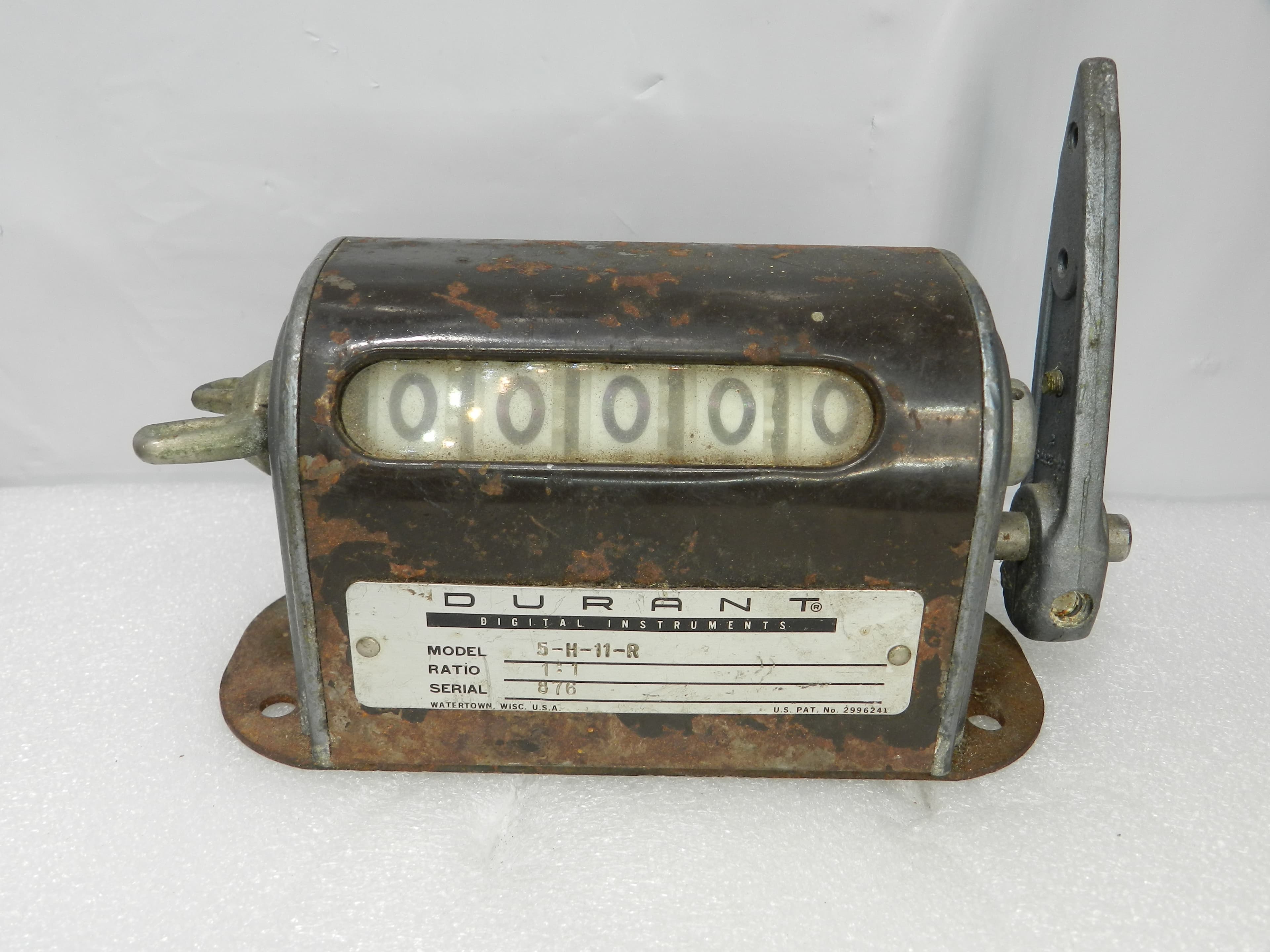 Antique Durant 5-H-11-R Counter Ratio 1:1 Working (N53J)
