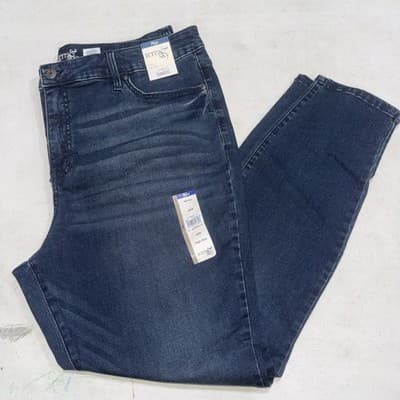 Terra & Sky Women's 18 Plus Size Skinny Jeans Size 18W New high Rise