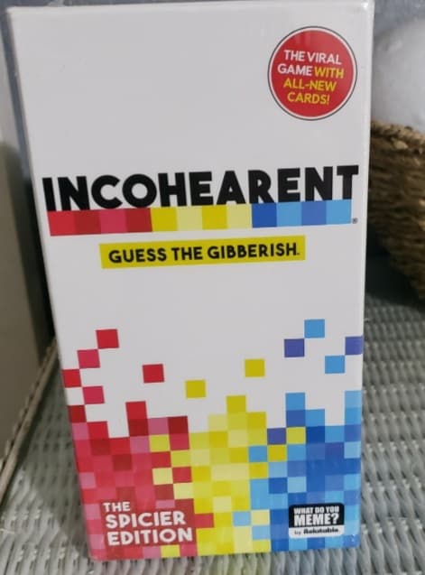 Incohearent Game The Spicier Edition Unopened NIB
