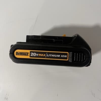 DEWALT 20V MAX Lithium-Ion Battery Pack, Black Power Tool Battery