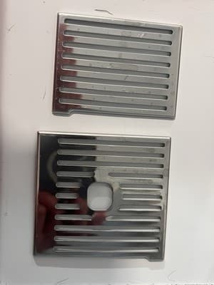 Nespresso DeLonghi Lattissima Stainless Drip Tray Grates OEM Replacement