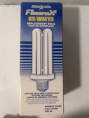 Lights of America FluoreX 65W E39 9166B 6500K Cool White Replacement Light Bulb